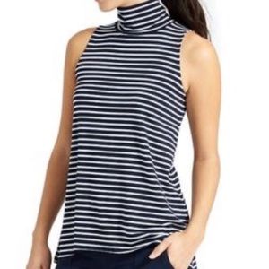 Athleta Mock Neck Sleeveless Top